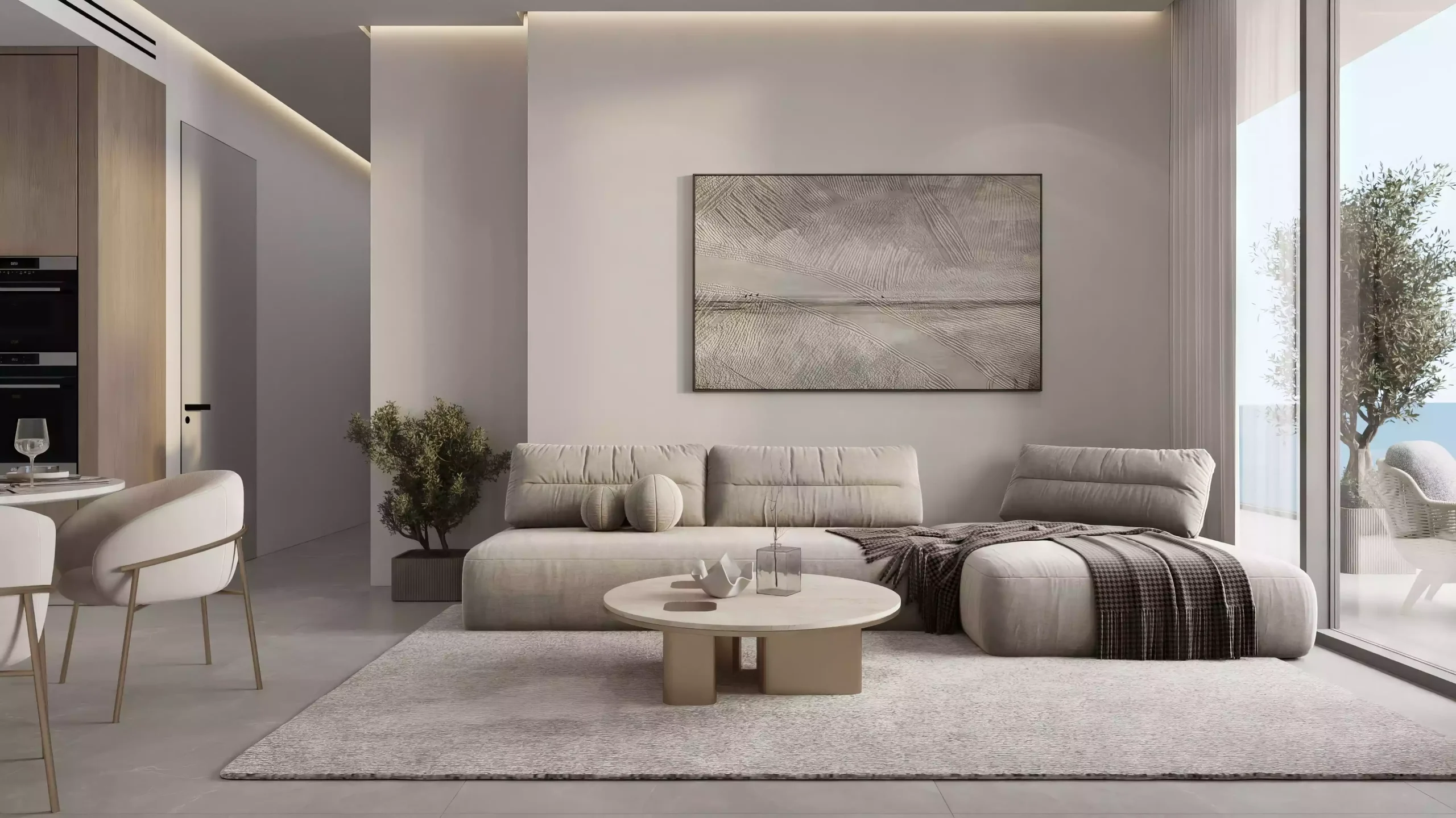 Sakura Gardens open plan interior