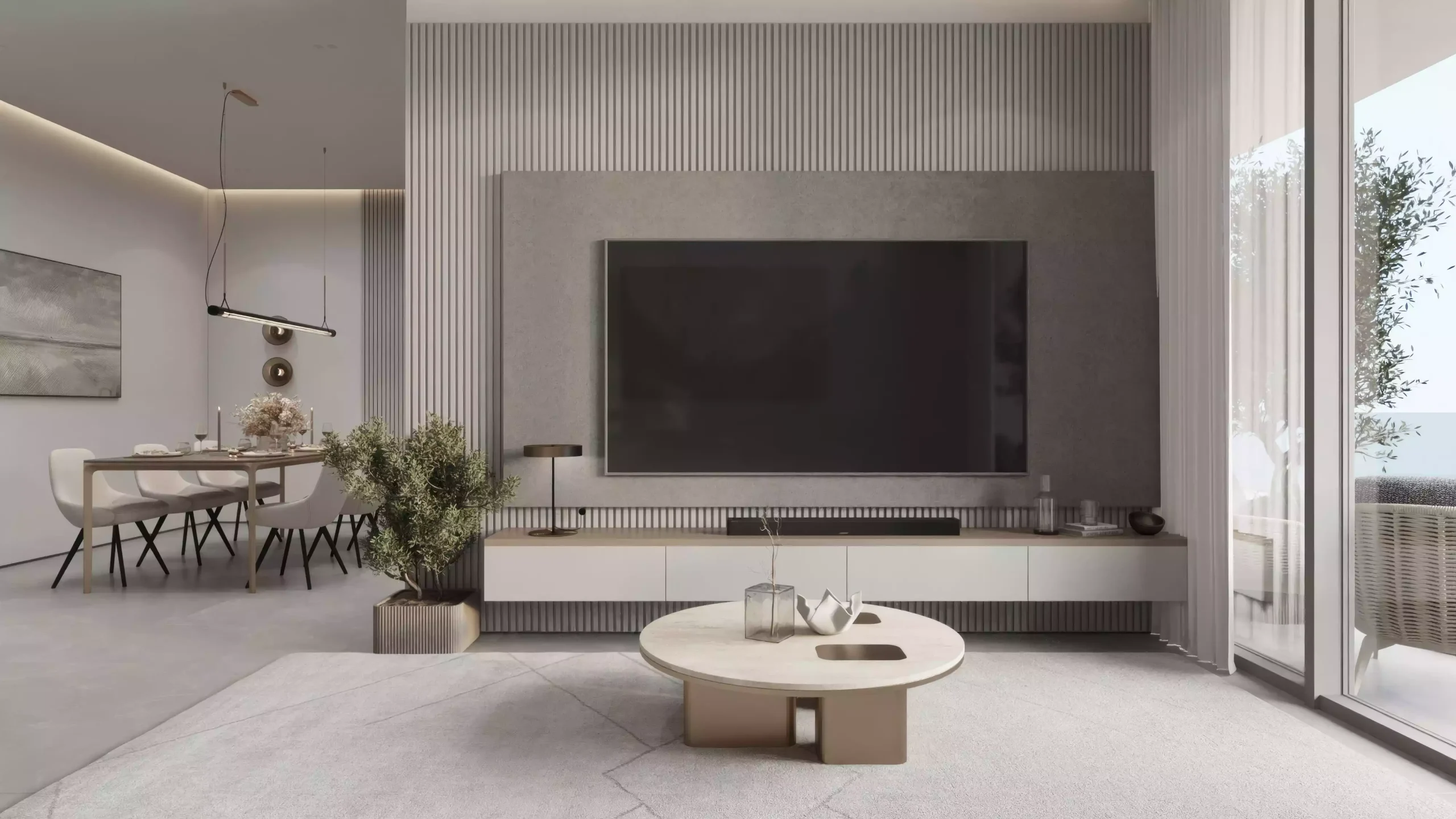 Sakura Gardens apartment lounge